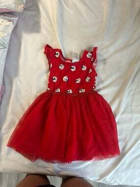 Disney Springs M&M's World Red Tulle Tutu Dress Toddler Size 2T